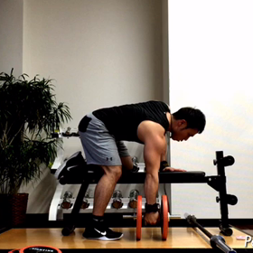 背中の脂肪燃焼方法の画像