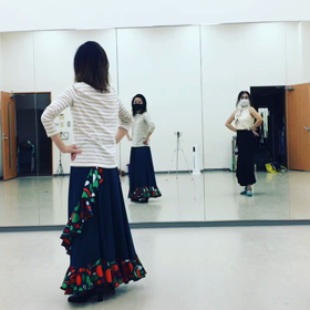 会社帰りにフラメンコレッスンの画像