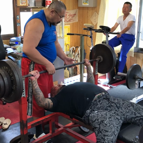 細川君ベンチ１７０キロの画像