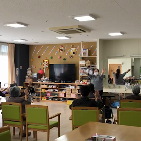 職員体操の画像