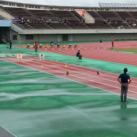 ６年男子100m予選②の画像