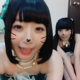 今日のねむきゅん3(後ろのりさちー)の画像