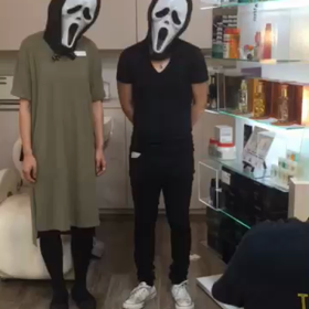 ハロウィンcocoaスタッフが………の画像