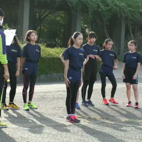 女子選考会スタート付近②の画像