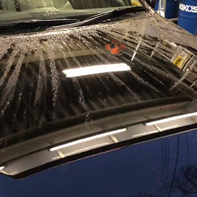 撥水コーティング　レクサスの画像