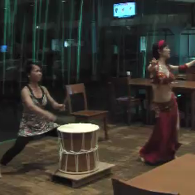 ベリーダンスとのコラボレーション♪の画像