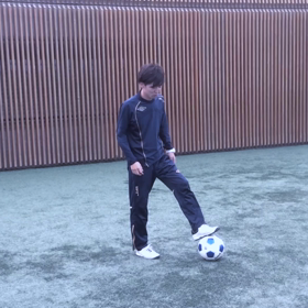 ボールを自由に扱うの画像