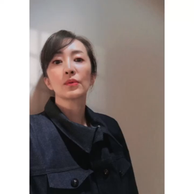 母の手作りデニムジャケットの画像