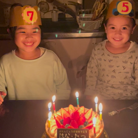 6日の誕生日ケーキbyしげちゃんえみちゃんの画像