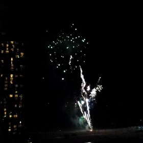 Fireworks   waikiki  花火 Hawaii 動画 4の画像