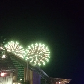 最後は花火の画像