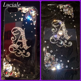 イニシャル&ビジューデコ✨の画像