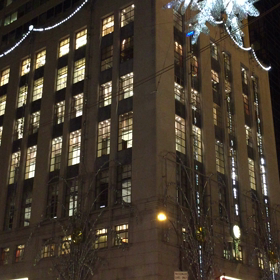 クリスマス in NY ティファニー イルミネーションの画像