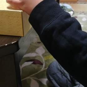 自閉症の息子の人形遊びの動画の画像