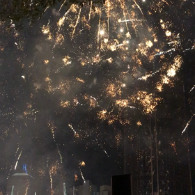 海外での初年越しの画像