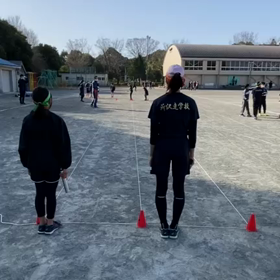 3/11 バトン練習①の画像