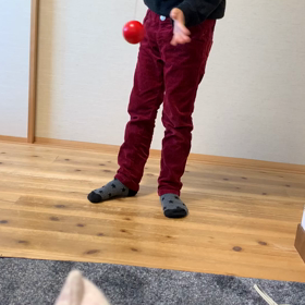 久々見たら大きくなってた！＆にぃにのけん玉技披露の画像