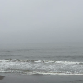 6月8日千葉北、東浪見の朝の波の画像