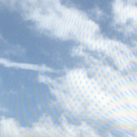 雲が流れるの画像