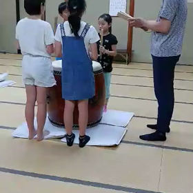 太鼓練習の画像