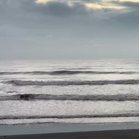 9月10日千葉北、東浪見の朝の波の画像