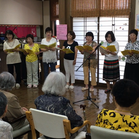 茶話や歌コーラスの画像