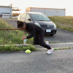 路上練習の画像