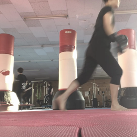 ミット蹴り女子！の画像