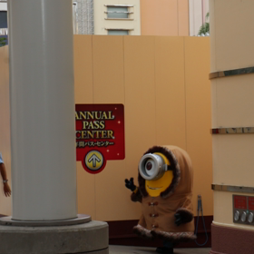 ミニオンちゃん登場シーンを出待ち(*´ω｀*)の画像