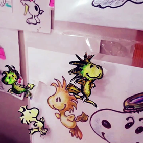 2.5D クリスマスウッドストック&スヌーピー⛄✨の画像