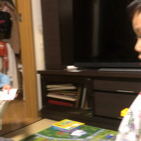 かるた遊びの画像