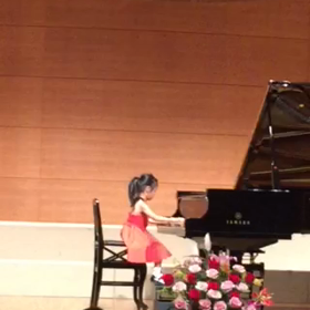 5歳.ピアノ発表会〜メヌエットハ長調kv6〜の画像