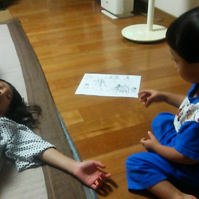 姉弟喧嘩の画像