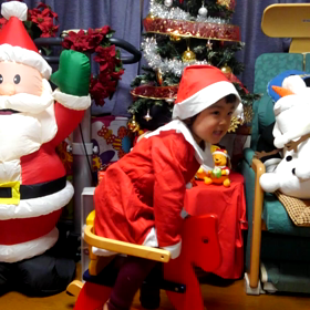 可愛いサンタクロース見つけました♪の画像