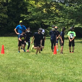 Ｂチームバトン練習④の画像