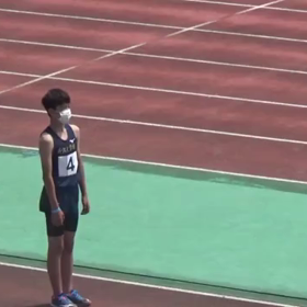 男子 走り幅跳び 小山留依くん 優勝の画像