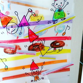 ぐるんぱくらぶ夏休み工作部～スライダー貯金箱の画像