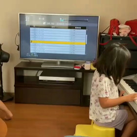 ハナのピアノに合わせてモモが❗の画像