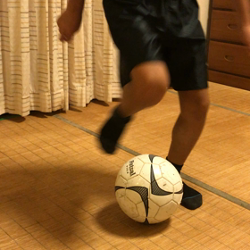 今日も雨なので家で練習の画像