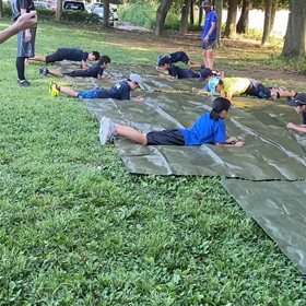 体幹トレーニング(その他チーム)①の画像