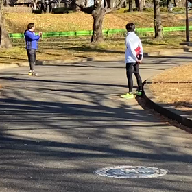 ミニ駅伝（ラスト80m）⑯の画像