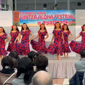 Winter Aloha Festival in sappro factory【Tahiti1】の画像