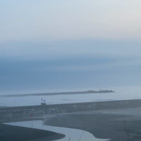 7月31日千葉北、東浪見の朝の波の画像