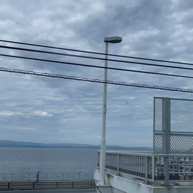 先日の別府湾の空の画像