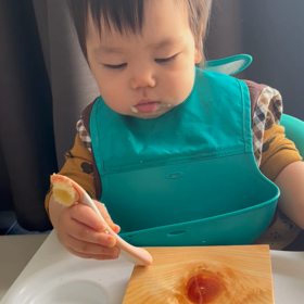 超能力ふう離乳食の動画の画像