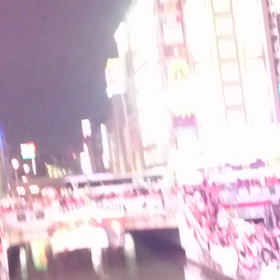 心斎橋が熱かった夜☆の画像