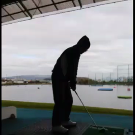 D・Jのテークバックを真似るの画像