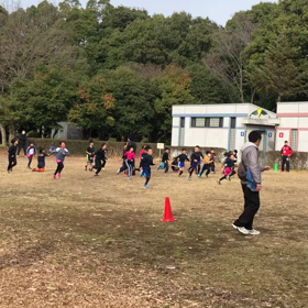 低学年リングバトン鬼ごっこ①の画像