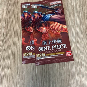 ワンピースカード開封の画像