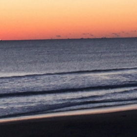 1月19日千葉北、東浪見の波の波の 画像